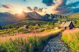 Abendstimmung in den Alpen