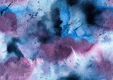 Fließender Aquarellfarbspiel-Motiv