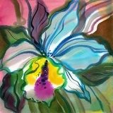 Floraler Farbklang in sanften Aquarelltönen