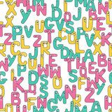 Fröhliches Alphabet-Potpourri