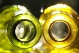 Gläsernes Spiel von Licht und Farbe