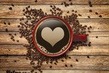 Herzenswärme in Kaffeetönen