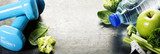 Motivierte Fitness mit gesunder Ernährung