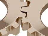 Präzise Metallzahnräder im Detail