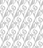 Rhythmische Geometrie in Schwarzweiß