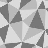 Rhythmus der Dreiecke in Grau