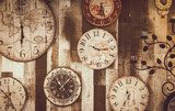 Rustikale Wanddekoration im Vintage-Look