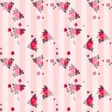 Sanfte Rosen im Vintage-Stil