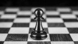 Strategie im Schwarz-Weiß-Kontrast