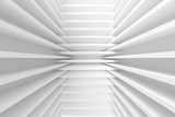 Symmetrische Architektur in Licht und Schatten