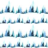 Winterliche Harmonie im Fichtenwald