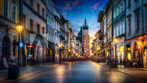 Abendliche Gassen der Altstadt