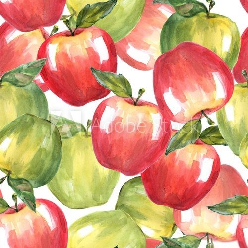 Apfel . Aquarell