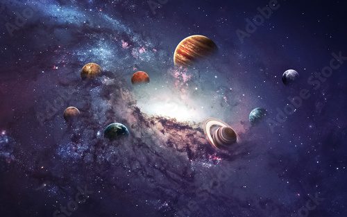 Faszinierendes Sonnensystem im Kosmos