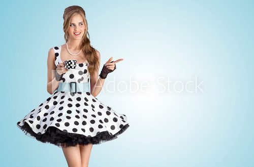 Fröhliche Retro-Eleganz im Blick