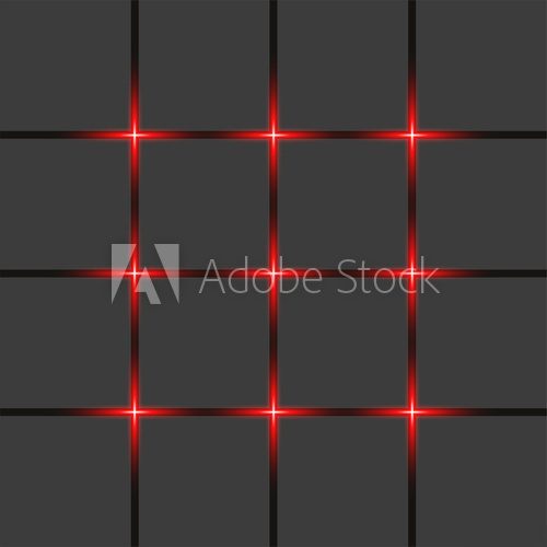 Geometrisches Raster mit Lichtreflexen