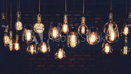 Leuchtende Vintage-Atmosphäre
