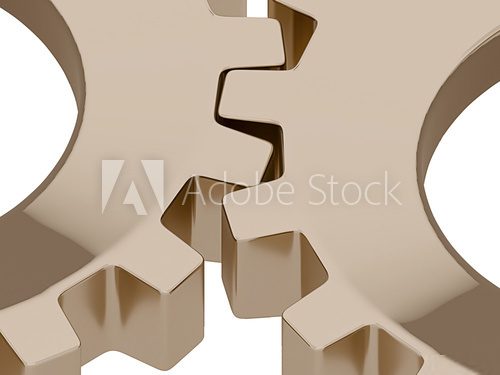 Präzise Metallzahnräder im Detail