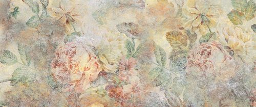 Sanfte Vintage-Rosen mit pastellfarbenem Charme