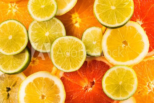 Sommerliche Zitrusfreude in Farbenpracht