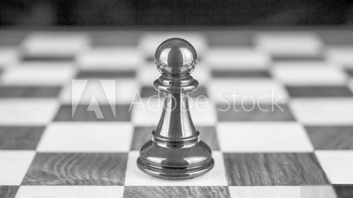 Strategie im Schwarz-Weiß-Kontrast