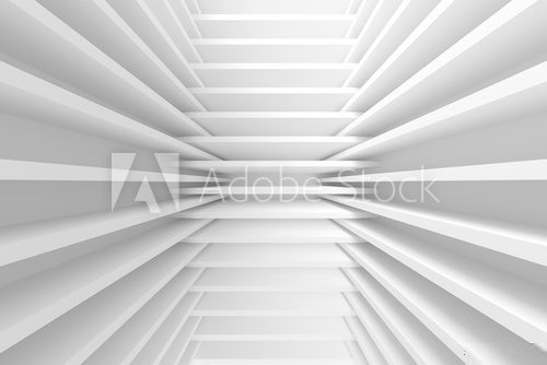 Symmetrische Architektur in Licht und Schatten