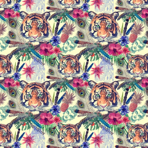 Dschungel-Power: Tiger und Tropenzauber