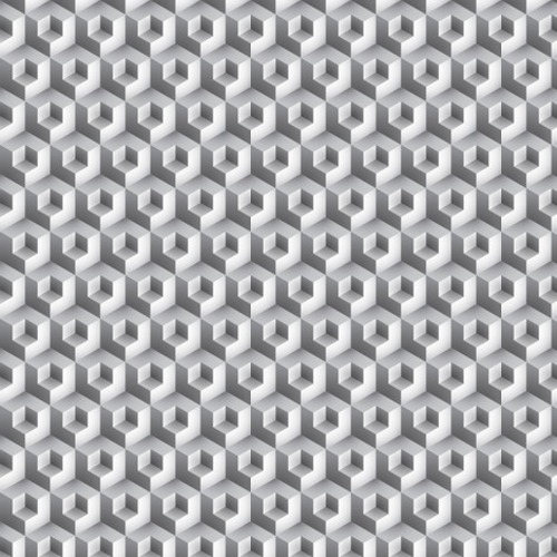 Faszinierende kubische Illusion
