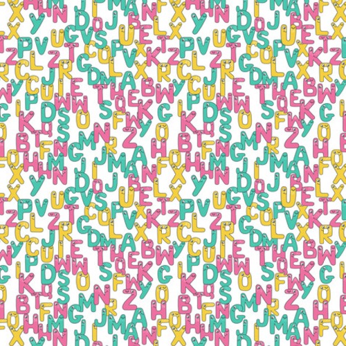 Fröhliches Alphabet-Potpourri