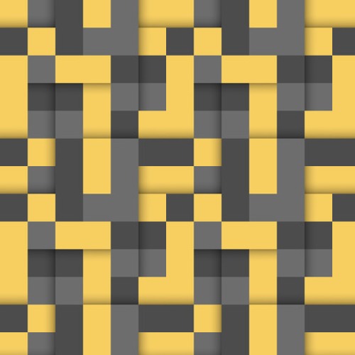 Kraftvolle Quadrate im Farbduett