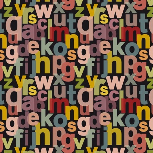 Lebendige Buchstabenexplosion