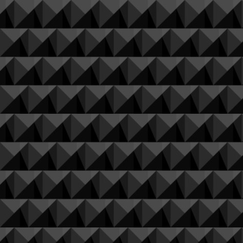 Symmetrisches geometrisches Muster in Grautönen