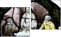 Diptychon - Zweiteiliges Leinwandbild