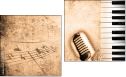 Diptychon - Zweiteiliges Leinwandbild