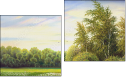 Diptychon - Zweiteiliges Leinwandbild