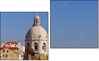 Lisbon View - Zweiteiliges Leinwandbild, Diptychon