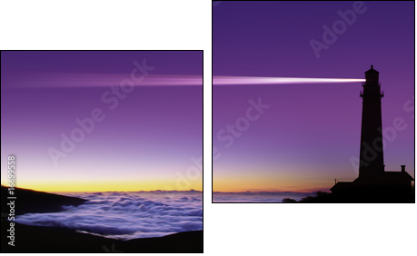 beacon - Zweiteiliges Leinwandbild, Diptychon