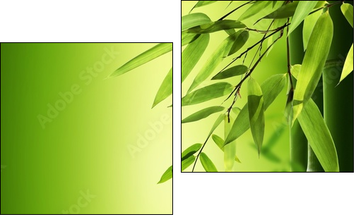 Spa still life - Zweiteiliges Leinwandbild, Diptychon