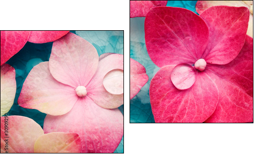 Wellness - Zweiteiliges Leinwandbild, Diptychon