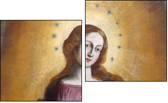 Our Lady Immaculate 2 - Zweiteiliges Leinwandbild, Diptychon