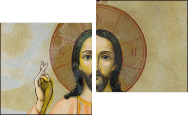 Icon - Zweiteiliges Leinwandbild, Diptychon