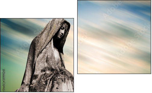 madonna - Zweiteiliges Leinwandbild, Diptychon