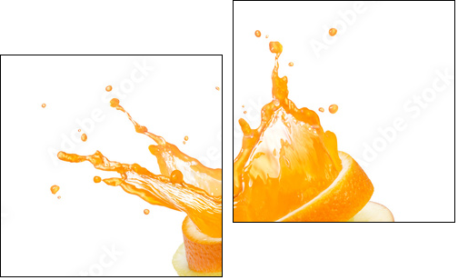 fruit punch - Zweiteiliges Leinwandbild, Diptychon