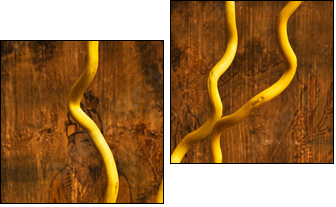 Interior vases. - Zweiteiliges Leinwandbild, Diptychon