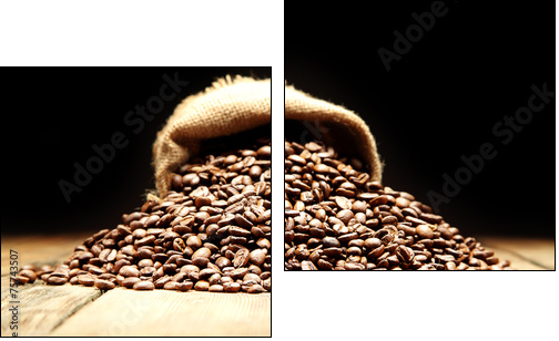 cafe - Zweiteiliges Leinwandbild, Diptychon