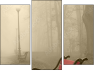 Triptychon - Dreiteiliges Leinwandbild