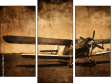 Triptychon - Dreiteiliges Leinwandbild