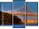 Triptychon - Dreiteiliges Leinwandbild