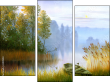 Triptychon - Dreiteiliges Leinwandbild