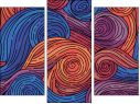 Triptychon - Dreiteiliges Leinwandbild